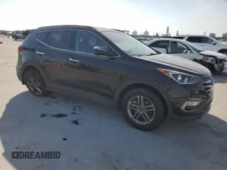 ✅ 2017 Hyundai Santa Fe 2.4L • VIN: 5NMZU3LB7HH008604 • Лот: 50117123. Опубликован ранее на Copart с пробегом 52 220 миль. Бесплатный доступ к архиву аукционных продаж из США и подробный отчёт об истории автомобиля на DreamBid. Изображение 4.