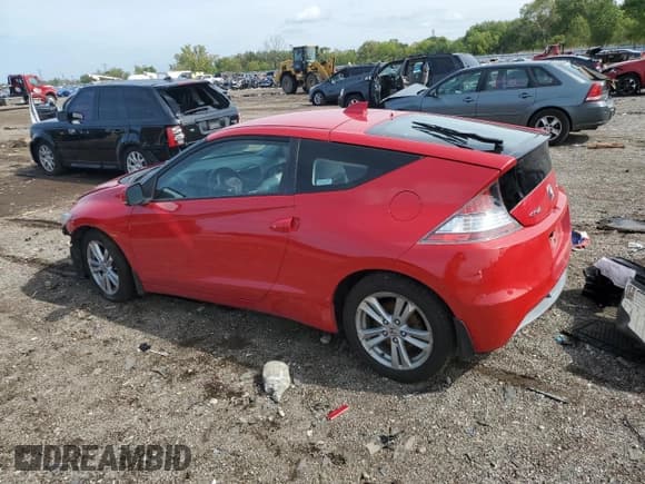 ✅ 2011 Honda CR-Z EX • VIN: JHMZF1D66BS005753 • Лот: 81098735. Опубликован ранее на Copart с пробегом 121 145 миль. Бесплатный доступ к архиву аукционных продаж из США и подробный отчёт об истории автомобиля на DreamBid. Изображение 2.