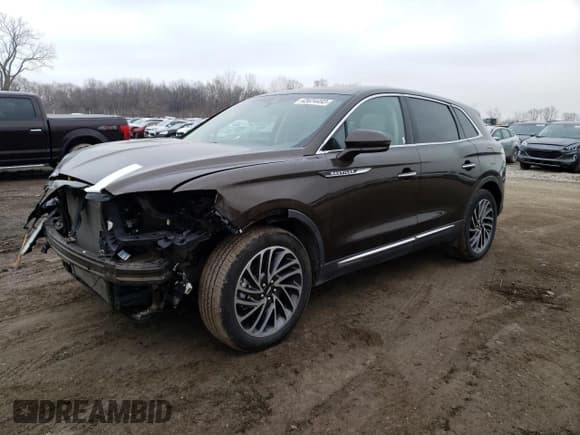 ✅ 2020 Lincoln Nautilus Reserve • VIN: 2LMPJ8KP0LBL27652 • Лот: 43424493. Опубликован ранее на Copart с пробегом 43 988 миль. Бесплатный доступ к архиву аукционных продаж из США и подробный отчёт об истории автомобиля на DreamBid. Изображение 1.