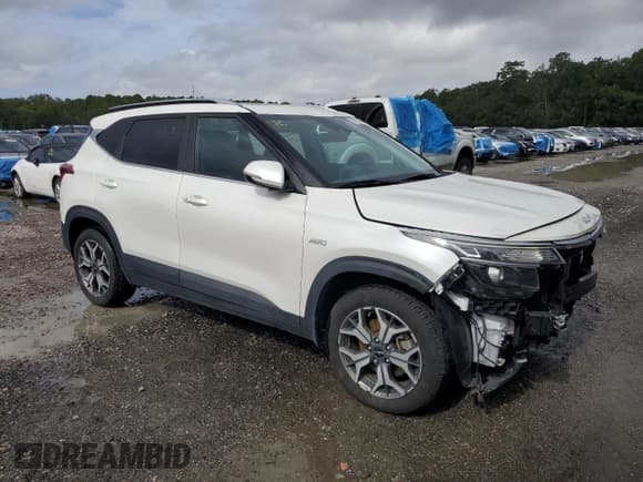 ✅ 2023 Kia Seltos EX • VIN: KNDERCAA5P7450278 • Lot: 84656055. Listed on Copart with 42,711 mi. Free auction sales archive from the USA and detailed vehicle history report at DreamBid. Image 4.