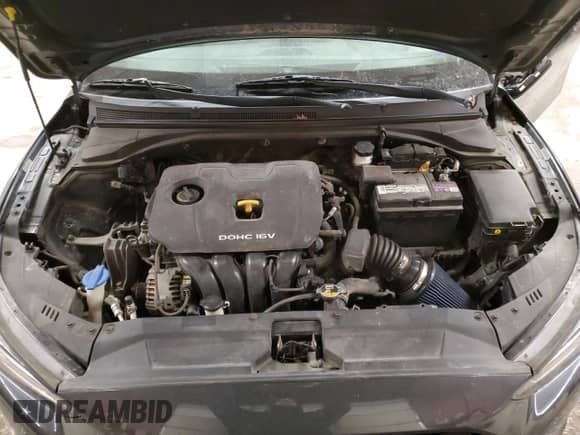 2019 Hyundai Veloster 2.0 with VIN KMHTG6AF9KU017191, listed as a Copart auction lot 42692935 with 135,892 mi miles and Salvage title. Bid and sale history available at DreamBid. Image 12.