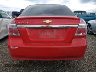 2011 Chevrolet Aveo 1LT z VIN KL1TD5DE3BB122404, wystawiony jako Copart lot #84107004 z przebiegiem 185 609 mil mil oraz Szkoda całkowita • Salvage title. Historia ofert i sprzedaży dostępna na DreamBid. Obrazek 6.