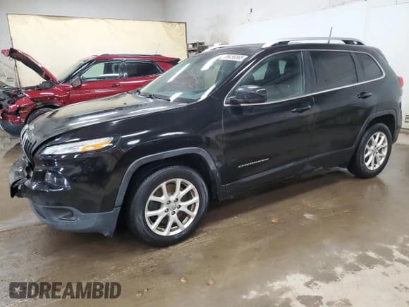 ✅ 2017 Jeep Cherokee Latitude • VIN: 1C4PJLCB6HW535420 • Лот: 86456565. Опубликован ранее на Copart с пробегом 84 836 миль. Бесплатный доступ к архиву аукционных продаж из США и подробный отчёт об истории автомобиля на DreamBid. Изображение 1.