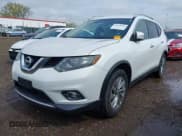 ✅ 2014 Nissan Rogue SV • VIN: 5N1AT2MT4EC801270 • Lot: 42110513. Listed on IAAI with 148,470 mi. Free auction sales archive from the USA and detailed vehicle history report at DreamBid. Image 2.