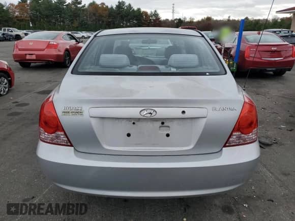 2004 Hyundai Elantra GLS z VIN KMHDN46D34U885437, wystawiony jako Copart lot #78289994 z przebiegiem 140 182 mil mil oraz Szkoda całkowita • Salvage title. Historia ofert i sprzedaży dostępna na DreamBid. Obrazek 6.
