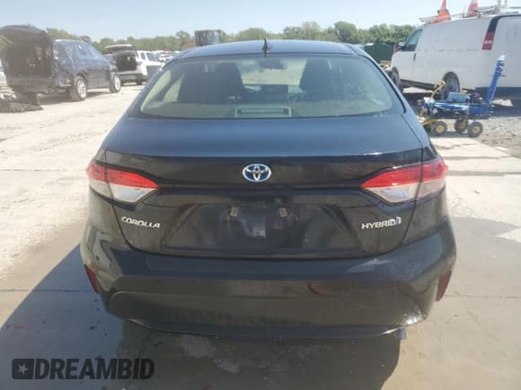✅ 2022 Toyota Corolla Hybrid LE • VIN: JTDEAMDE4NJ050191 • Lot: 56118505. Listed on Copart with Not provided. Free auction sales archive from the USA and detailed vehicle history report at DreamBid. Image 6.