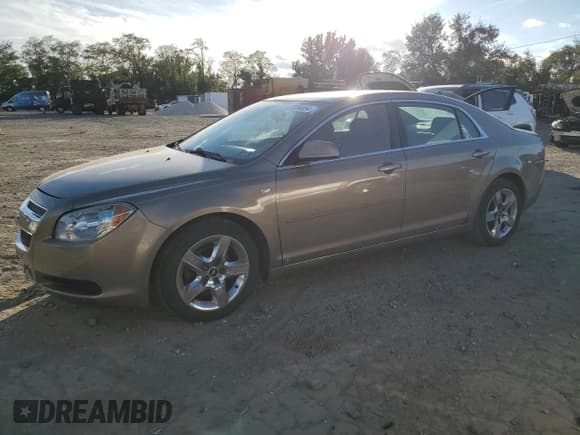 ✅ 2008 Chevrolet Malibu 1LT • VIN: 1G1ZH57B98F203510 • Lot: 75594554. Listed on Copart with 151,217 mi. Free auction sales archive from the USA and detailed vehicle history report at DreamBid. Image 1.