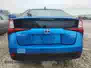 2021 Toyota Prius L Eco with VIN JTDKAMFU6M3145619, listed as a Copart auction lot 60266185 with 43,256 mi miles and Salvage title. Bid and sale history available at DreamBid. Image 6.