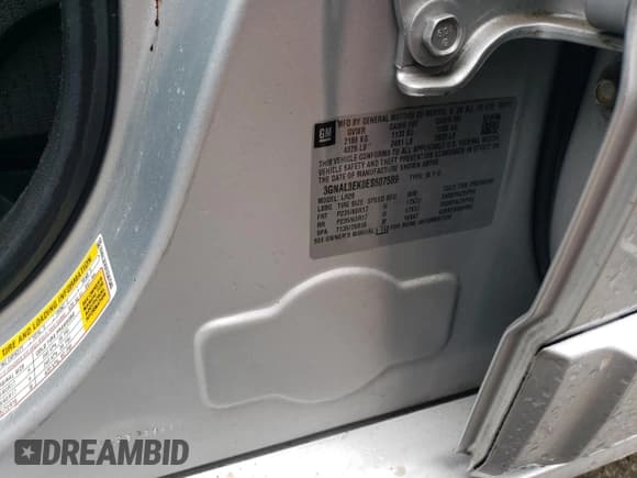 ✅ 2014 Chevrolet Captiva Sport LT • VIN: 3GNAL3EK0ES507589 • Lot: 86448284. Wystawiony na Copart z przebiegiem 172 019 mil. Bezpłatny archiwum sprzedaży aukcyjnych z USA i szczegółowy raport historii pojazdu na DreamBid. Zdjęcie 12.