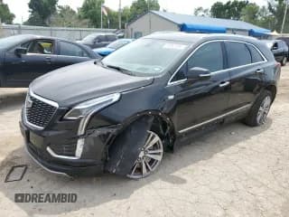 ✅ 2025 Cadillac XT5 FWD Premium Luxury • VIN: 1GYKNCR48SZ110272 • Lot: 59362495. Listed on Copart with 9,440 mi. Free auction sales archive from the USA and detailed vehicle history report at DreamBid. Image 1.