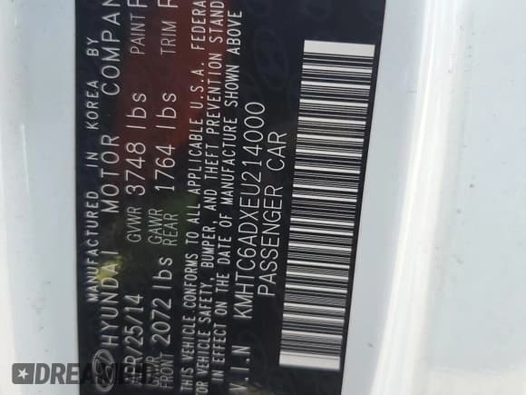 ✅ 2014 Hyundai Veloster • VIN: KMHTC6ADXEU214000 • Lot: 77680844. Wystawiony na Copart z przebiegiem 59 289 mil. Bezpłatny archiwum sprzedaży aukcyjnych z USA i szczegółowy raport historii pojazdu na DreamBid. Zdjęcie 15.