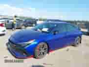 ✅ 2023 Hyundai Elantra • VIN: KMHLW4AK0PU009525 • Lot: 43010217. Listed on IAAI with 22,247 mi miles. Access the free auction sales archive from the USA and view a detailed vehicle history report at DreamBid. Image 17.