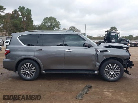 ✅ 2021 Nissan Armada SL • VIN: JN8AY2BA6M9374083 • Lot: 43736969. Listed on IAAI with 80,517 mi. Free auction sales archive from the USA and detailed vehicle history report at DreamBid. Image 14.