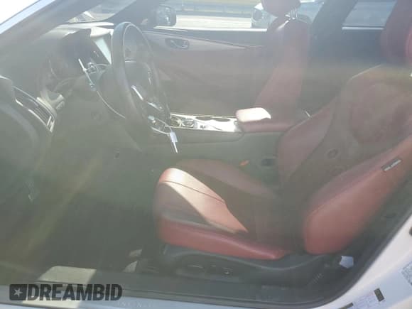 ✅ 2019 Infiniti Q60 Red Sport 400 • VIN: JN1FV7EL4KM441085 • Lot: 80689745. Listed on Copart with 59,813 mi. Free auction sales archive from the USA and detailed vehicle history report at DreamBid. Image 7.