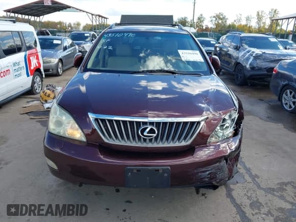 ✅ 2008 Lexus RX 350 • VIN: JTJHK31UX82854054 • Lot: 43510490. Listed on IAAI with 152,940 mi. Free auction sales archive from the USA and detailed vehicle history report at DreamBid. Image 12.