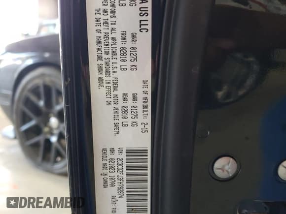 ✅ 2015 Dodge Challenger R/T Scat Pack • VIN: 2C3CDZFJ3FH782874 • Lot: 55653614. Wystawiony na Copart z przebiegiem 31 296 mil. Bezpłatny archiwum sprzedaży aukcyjnych z USA i szczegółowy raport historii pojazdu na DreamBid. Zdjęcie 12.