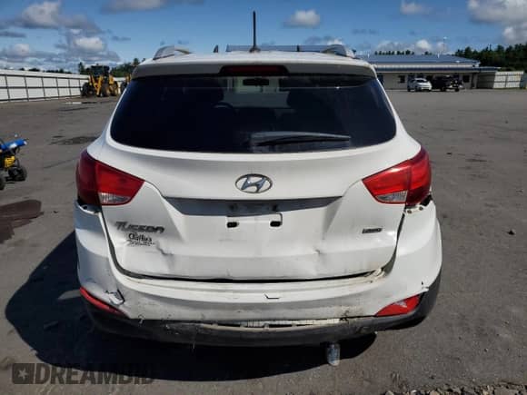 2014 Hyundai Tucson SE z VIN KM8JUCAG8EU847222, wystawiony jako Copart lot #67950664 z przebiegiem 146 275 mil mil oraz Szkoda całkowita • Salvage title. Historia ofert i sprzedaży dostępna na DreamBid. Obrazek 6.