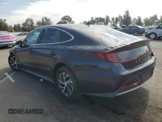 ✅ 2020 Hyundai Sonata Blue • VIN: KMHL24JJ1LA015266 • Лот: 81714165. Опубликован ранее на Copart с пробегом 118 939 миль. Бесплатный доступ к архиву аукционных продаж из США и подробный отчёт об истории автомобиля на DreamBid. Изображение 2.