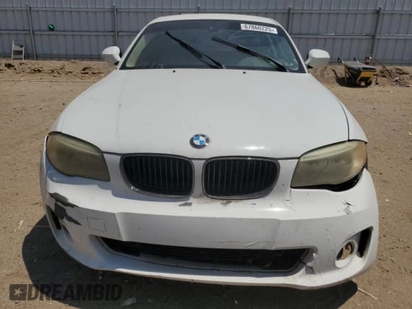 ✅ 2013 BMW 1 Series 128i • VIN: WBAUP7C54DVP25118 • Lot: 67860225. Listed on Copart with 94,358 mi. Free auction sales archive from the USA and detailed vehicle history report at DreamBid. Image 5.