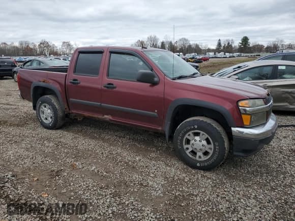 ✅ 2008 Chevrolet Colorado 1LT • VIN: 1GCDT33E188208760 • Lot: 93205035. Listed on Copart with 121,131 mi. Free auction sales archive from the USA and detailed vehicle history report at DreamBid. Image 4.