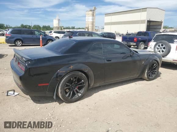 2021 Dodge Challenger SRT Hellcat with VIN 2C3CDZC99MH680244, listed as a Copart auction lot 56312265 with 30,057 mi miles and Salvage title. Bid and sale history available at DreamBid. Image 3.