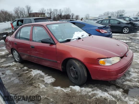 ✅ 2002 Chevrolet Prizm • VIN: 1Y1SK52852Z403372 • Lot: 45116165. Listed on Copart with 96,212 mi. Free auction sales archive from the USA and detailed vehicle history report at DreamBid. Image 4.