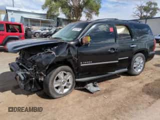 2009 Chevrolet Tahoe LTZ с VIN 1GNFC33019R141531, выставлен на аукционе Copart как лот 64512675 с пробегом Не указан миль и Списание • Salvage title. История ставок и продаж доступна на DreamBid. Изображение 1.