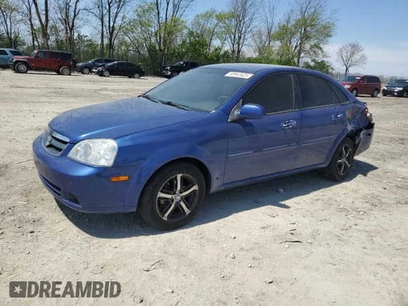 ✅ 2008 Suzuki Forenza • VIN: KL5JD56Z28K868230 • Lot: 53842425. Listed on Copart with 201,560 mi. Free auction sales archive from the USA and detailed vehicle history report at DreamBid. Image 1.