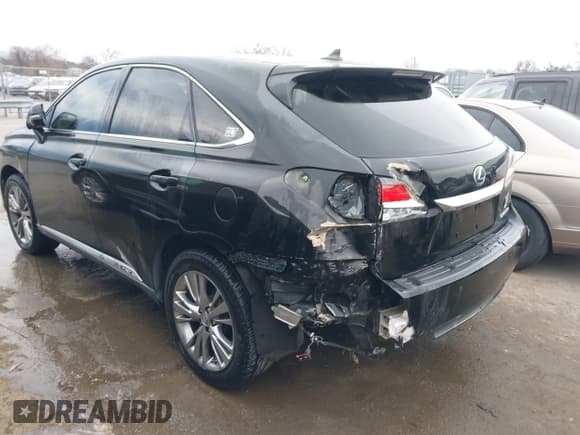 ✅ 2013 Lexus RX 450h • VIN: JTJZB1BA3D2007447 • Lot: 41690121. Listed on IAAI with 157,738 mi. Free auction sales archive from the USA and detailed vehicle history report at DreamBid. Image 6.