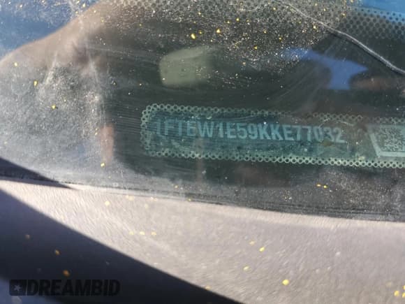 ✅ 2019 Ford F-150 Lariat • VIN: 1FTEW1E59KKE77032 • Lot: 87247645. Wystawiony na Copart z przebiegiem 135 694 mil. Bezpłatny archiwum sprzedaży aukcyjnych z USA i szczegółowy raport historii pojazdu na DreamBid. Zdjęcie 12.