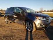 ✅ 2018 Ford Edge Titanium • VIN: 2FMPK3K9XJBB04013 • Lot: 93395575. Listed on Copart with 144,023 mi. Free auction sales archive from the USA and detailed vehicle history report at DreamBid. Image 4.