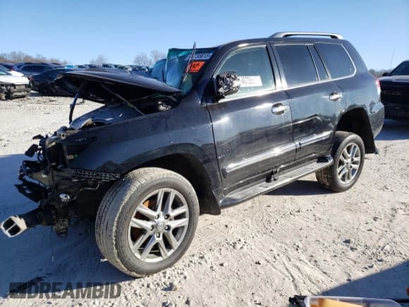 ✅ 2015 Lexus LX 570 • VIN: JTJHY7AX7F4167728 • Lot: 46735615. Listed on Copart with 149,802 mi. Free auction sales archive from the USA and detailed vehicle history report at DreamBid. Image 1.