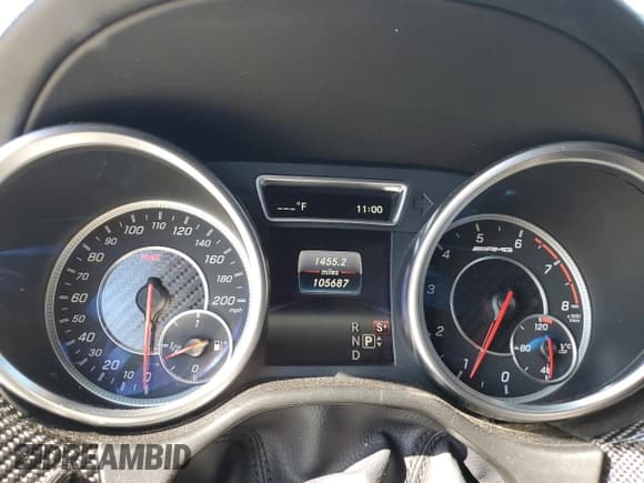 ✅ 2017 Mercedes-Benz GLS 63 AMG • VIN: 4JGDF7FE7HA778471 • Lot: 92034455. Listed on Copart with 105,687 mi. Free auction sales archive from the USA and detailed vehicle history report at DreamBid. Image 9.