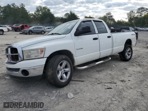 ✅ 2008 Dodge 1500 SLT • VIN: 1D7HA18N88J197100 • Лот: 72083795. Опубликован ранее на Copart с пробегом 251 722 миль. Бесплатный доступ к архиву аукционных продаж из США и подробный отчёт об истории автомобиля на DreamBid. Изображение 1.