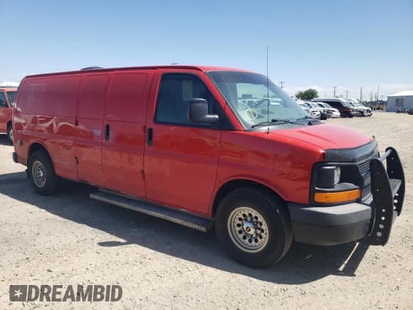 ✅ 2009 Chevrolet Express Cargo • VIN: 1GCGG29C791136409 • Lot: 59229245. Listed on Copart with 173,493 mi. Free auction sales archive from the USA and detailed vehicle history report at DreamBid. Image 4.