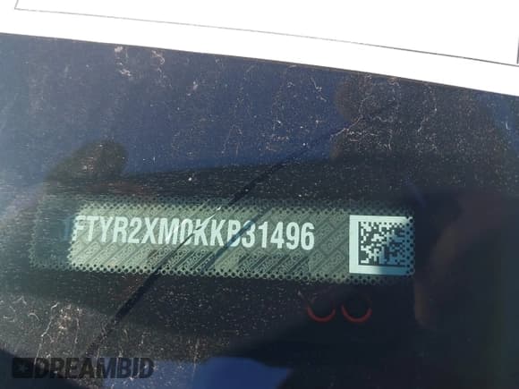 ✅ 2019 Ford Transit • VIN: 1FTYR2XM0KKB31496 • Лот: 41060049. Опубликован ранее на IAAI с пробегом 60 004 миль. Бесплатный доступ к архиву аукционных продаж из США и подробный отчёт об истории автомобиля на DreamBid. Изображение 9.