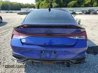 2023 Hyundai Elantra SEL z VIN KMHLM4AG6PU453333, wystawiony jako Copart lot #69050355 z przebiegiem 32 898 mil mil oraz Szkoda całkowita • Salvage title. Historia ofert i sprzedaży dostępna na DreamBid. Obrazek 6.