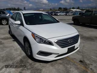 ✅ 2016 Hyundai Sonata SE • VIN: 5NPE24AF4GH375347 • Lot: 43233983. Listed on Copart with 104,159 mi. Free auction sales archive from the USA and detailed vehicle history report at DreamBid. Image 4.
