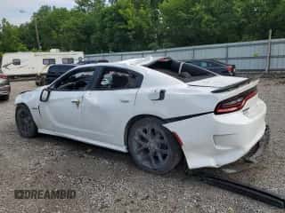 2020 Dodge Charger R/T z VIN 2C3CDXCTXLH204700, wystawiony jako Copart lot #62682725 z przebiegiem 77 283 mil mil oraz Szkoda całkowita • Salvage title. Historia ofert i sprzedaży dostępna na DreamBid. Obrazek 2.