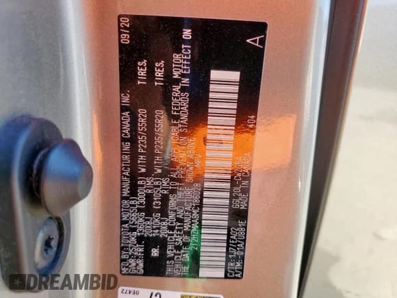 ✅ 2021 Lexus RX 350 • VIN: 2T2HZMAA8MC186028 • Lot: 82007995. Listed on Copart with 57,248 mi. Free auction sales archive from the USA and detailed vehicle history report at DreamBid. Image 14.