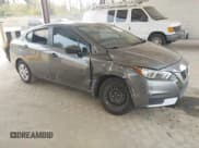 ✅ 2020 Nissan Versa S • VIN: 3N1CN8DV0LL915752 • Lot: 43144288. Listed on IAAI with 100,850 mi. Free auction sales archive from the USA and detailed vehicle history report at DreamBid. Image 1.