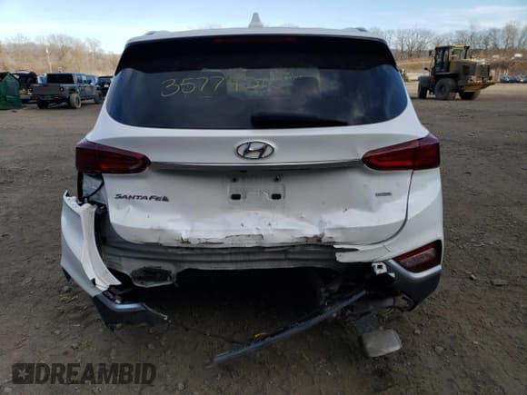 ✅ 2020 Hyundai Santa Fe SEL • VIN: 5NMS3CAD4LH296907 • Лот: 41057043. Опубликован ранее на Copart с пробегом 40 627 миль. Бесплатный доступ к архиву аукционных продаж из США и подробный отчёт об истории автомобиля на DreamBid. Изображение 6.