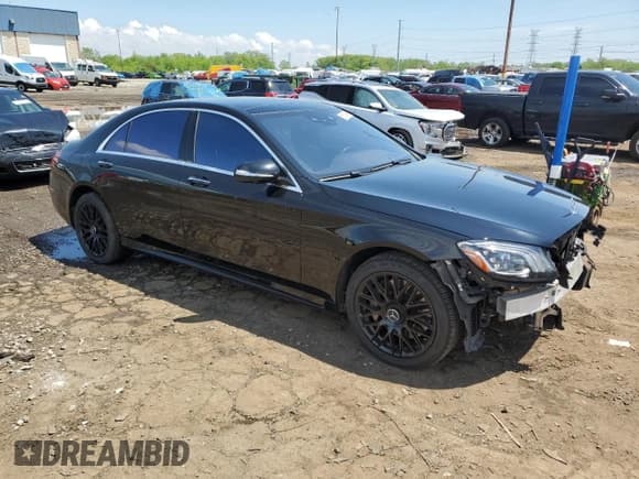 ✅ 2020 Mercedes-Benz S 450 • VIN: WDDUG6EB0LA522786 • Lot: 56539965. Wystawiony na Copart z przebiegiem 59 243 mil. Bezpłatny archiwum sprzedaży aukcyjnych z USA i szczegółowy raport historii pojazdu na DreamBid. Zdjęcie 4.