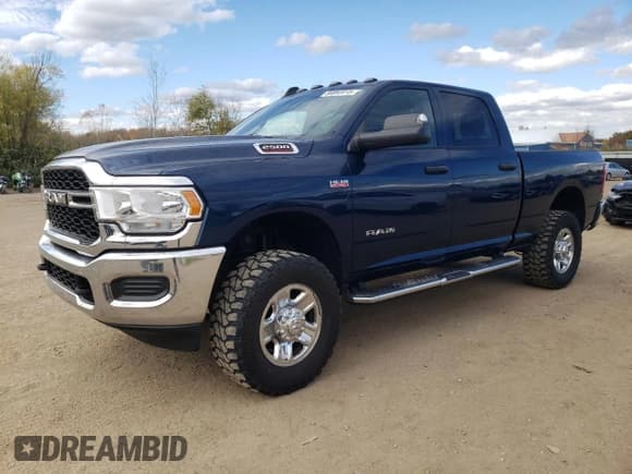 ✅ 2021 Ram 2500 Tradesman • VIN: 3C6UR5CJ6MG545802 • Lot: 89892015. Listed on Copart with 85,704 mi. Free auction sales archive from the USA and detailed vehicle history report at DreamBid. Image 1.