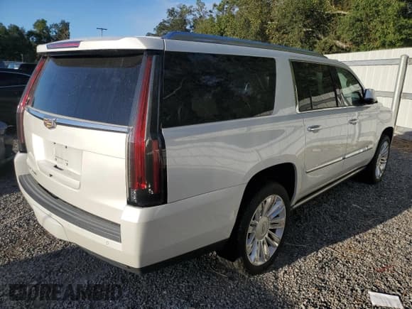 ✅ 2016 Cadillac Escalade ESV Platinum • VIN: 1GYS3KKJ1GR240210 • Lot: 74034824. Listed on Copart with Not provided. Free auction sales archive from the USA and detailed vehicle history report at DreamBid. Image 3.