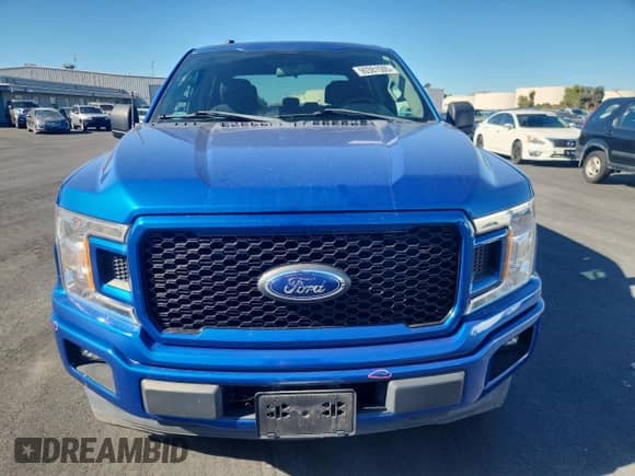 2018 Ford F-150 XL with VIN 1FTEW1CP6JFC63739, listed as a Copart auction lot 90381505 with 28,861 mi miles and Salvage title. Bid and sale history available at DreamBid. Image 5.