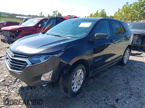 ✅ 2019 Chevrolet Equinox LS • VIN: 3GNAXHEV4KL122909 • Лот: 43378085. Опубликован ранее на IAAI с пробегом 126 738 миль. Бесплатный доступ к архиву аукционных продаж из США и подробный отчёт об истории автомобиля на DreamBid. Изображение 2.