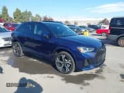 ✅ 2024 Audi Q3 S line Premium Plus • VIN: WA1EECF36R1155177 • Lot: 43852010. Listed on IAAI with 6,142 mi. Free auction sales archive from the USA and detailed vehicle history report at DreamBid. Image 1.