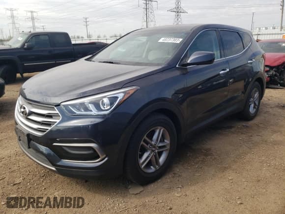 ✅ 2017 Hyundai Santa Fe 2.4L • VIN: 5XYZTDLB0HG432290 • Lot: 48237303. Listed on Copart with 97,876 mi. Free auction sales archive from the USA and detailed vehicle history report at DreamBid. Image 1.