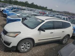 2013 Chevrolet Traverse LS with VIN 1GNKRFED7DJ183014, listed as a Copart auction lot 80904775 with 182,043 mi miles and Salvage title. Bid and sale history available at DreamBid. Image 1.